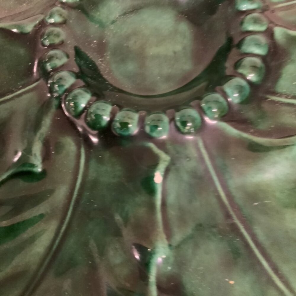 Jamar Mallory Ceramic Studio Vintage Holly Relish Dish Serving Platter - Picture 2 of 9